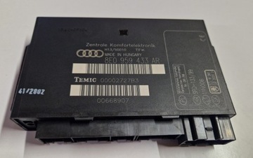 MODUŁ KOMFORTU AUDI A4 B6 8E0959433AR