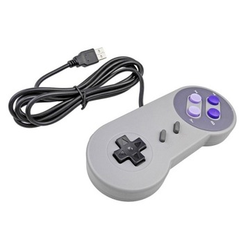 Контроллер Raspberry Pi для ПК в стиле ретро SNES USB