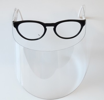 Защитный козырек для очков, мини-маска для рта.