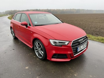 Audi A3 8V Sportback 5d Facelifting 1.5 35 TFSI 150KM 2019 Audi A3 Sportback 1.5TSI 150KM S-Line Kamera Navi, zdjęcie 1
