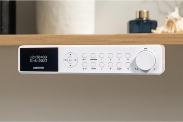 КУХОННОЕ РАДИО ПОД ШКАФОМ MD43660 DAB+ BLUETOOTH FM СТЕРЕО СВЕТОДИОДНАЯ ЛАМПА