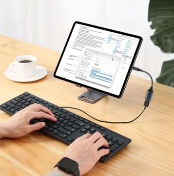 Adapter przejściówka USB C na USB 3.0 OTG kabel typ C do telefonu laptopa