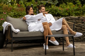 SPA PORTUGAL WAFEL HOTEL БАННЫЙ ХАЛАТ - XXL