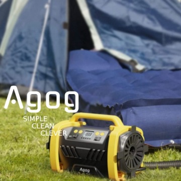 АВТОМОБИЛЬНЫЙ КОМПРЕССОР 12 В или 230 В ПОРТАТИВНЫЙ МОЩНЫЙ ЭЛЕКТРИЧЕСКИЙ НАСОС AGOG