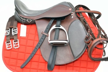 УНИВЕРСАЛЬНОЕ СЕДЛО 17.5C + ПОРОЖИ BRITLE В КОМПЛЕКТЕ