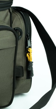 Однотонная сумка JAXON FISHING BAG, сумка через плечо, 45/17/25 см!