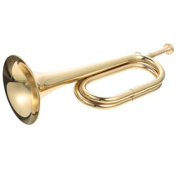 ТРУБА ИГРУШЕЧНЫЕ ИНСТРУМЕНТЫ WINTAGE BUGLE ШКОЛЬНАЯ ГРУППА WAR HORN МЮЗИКЛ
