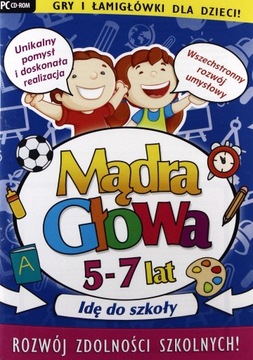 MĄDRA GŁOWA (5-7 LAT) IDĘ DO SZKOŁY [GRA PC]