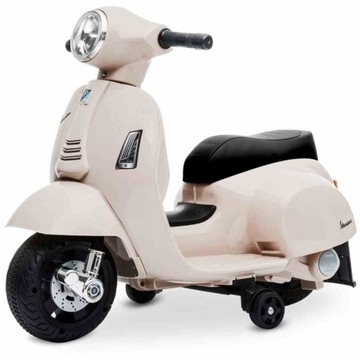 Самокат Vespa на аккумуляторе, белый
