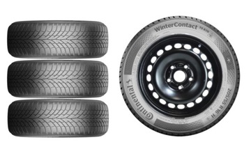 KOŁA ZIMA VW T-CROSS 205/60R16 CONTINENTAL