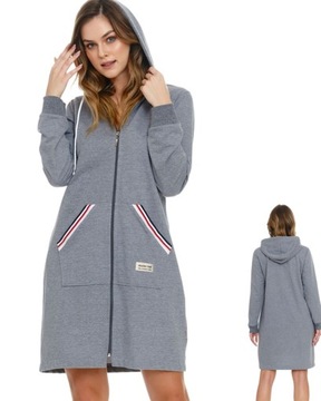 SZLAFROK Bluza Doctor Nap 5116 M / 38 Szary