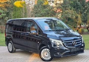 Mercedes Vito W447 Furgon Kompakt 2.1 116 CDI 163KM 2016 Mercedes-Benz Vito Vito 116 CDI 5 Osobowy 7-G Automat Skory LED Tempom, zdjęcie 5
