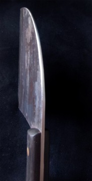 Tasak serbski, szefa kuchni plus etui i osełka 30cm
