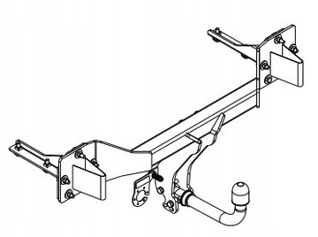 AUTOMATICKÝ ZAŘÍZENÍ(HÁK) TÁŽNÝ DO BMW X5 E53 SUV OD00