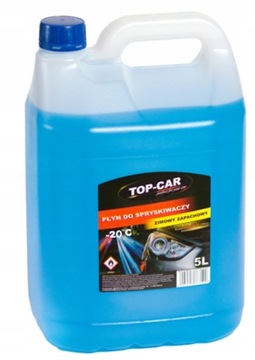 PŁYN ZIMOWY DO SPRYSKIWACZY -20 zapach 5L TOP-CAR