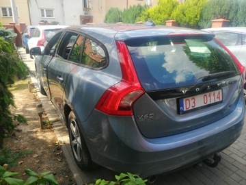 Volvo V60 I Kombi Facelifting 2.0 D2 DRIVE-E 120KM 2017 Volvo V60 I 2.0 bezwypadkowy, serwisowany (MY 2018), zdjęcie 5