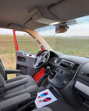 Volkswagen Caravelle T5 Caravelle Facelifting długi rozstaw osi 2.0 TDI 140KM 2010 Volkswagen Transporter JAK MULTIVAN long 9os PISEMNA GWARANCJA w cenie T, zdjęcie 22