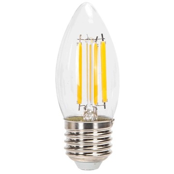 Żarówka LED Filament (Przezroczysta) C35 E27 8W 2700K