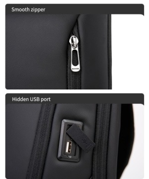 РЮКЗАК BANGE city для НОУТБУКА 15.6 ПЛАНШЕТА USB