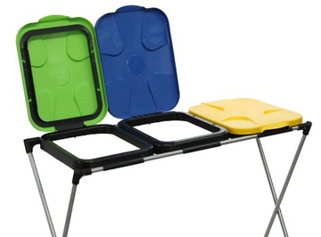 КОНДИЦИОНЕР ДЛЯ РАЗДЕЛЕНИЯ МУСОРОВ, 3 СТАНЦИИ, 120 Л