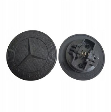 ЭМБЛЕМА MERCEDES AMG МАТОВЫЙ ЧЕРНЫЙ ЗНАК