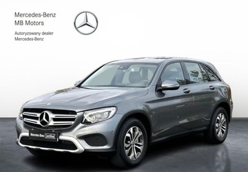 Mercedes GLC C253 SUV 2.0 250 211KM 2018 Mercedes-Benz GLC SalonPL GLC 250 4Matic LED Podgrzewane Fotele CarPlay Od