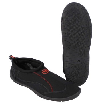 Męskie BUTY do WODY PLAŻĘ KAMIENIE JEŻOWCE Rafę AQUA SHOES Czarna 45