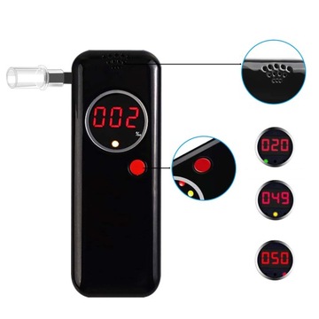 ALKOMAT TESTER ALKOTEST PODŚWIETLENIE +12 USTNIK