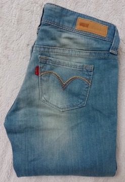 spodnie jeans damskie LEVIS SLIGHT CURVE 24/32