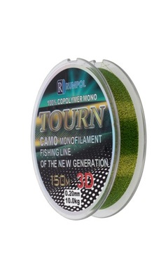 ŻYŁKA WĘDKARSKA TOURN CAMO 3D 0,25mm/13kg 150m