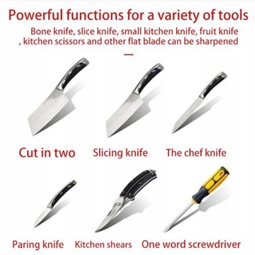 Электрическая точилка для ножей 15 градусов 2