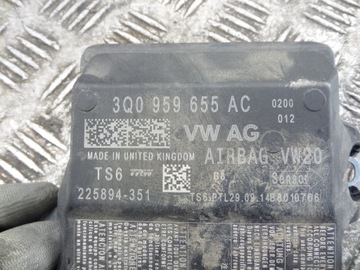 МОДУЛЬ ДАТЧИКОВОЙ ПОДУШКИ SEAT LEON III 3Q0959655AC