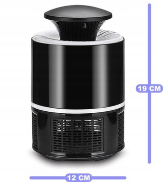 ЭФФЕКТИВНЫЙ ОТПУСКАТЕЛЬ ЛОВУШКА ИНСЕКТИЦИДНАЯ ЛАМПА ОТ КОМАРОВ МУТКИ НАСЕКОМЫЕ + БЕСПЛАТНО