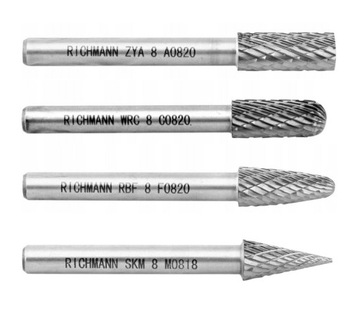 ПНЕВМАТИЧЕСКАЯ ПРЯМОШЛИФОВАЛЬНАЯ СТАНКА 6 мм KING TONY + ФРЕЗЫ