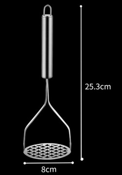 Толкатель для картофеля, давилка, толкушка, нержавеющая сталь