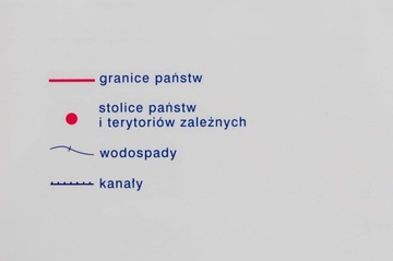 ПОЛИТИЧЕСКАЯ НАСТЕННАЯ КАРТА/КОНТУР ЮЖНОЙ АМЕРИКИ