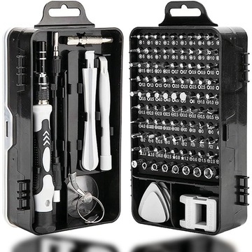 НАБОР ТОЧНЫХ ОТВЕРТОК TORX ОТВЕРТКИ 115 в 1 различные советы