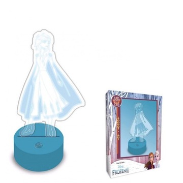 Lampka LED 3D KRAINA LODU Frozen Multicolor