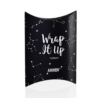 Тюрбан для волос Anwen Wrap It Up Черный