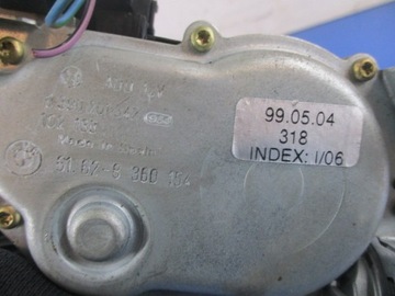 BMW SÉRIE 3 E36 KOMBI MOTOR MOTOREK STĚRAČE ZADNÍ BOSCH