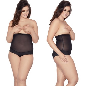 figi wyszczuplające MITEX PURE GLAM czarne , 3XL