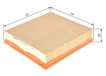FILTR POWIETRZA BOSCH