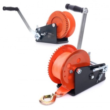 ЛЕБЕДКА, РЕМЕННАЯ РУЧНАЯ ЛЕБЕДКА 3500 фунтов 1588 кг 10 м СТАБИЛЬНАЯ KRAFT&DELE