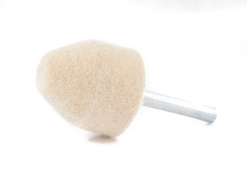 FILC POLERSKI TRZPIEŃ 30x30x6 WALCOWO-STOŻKOWY