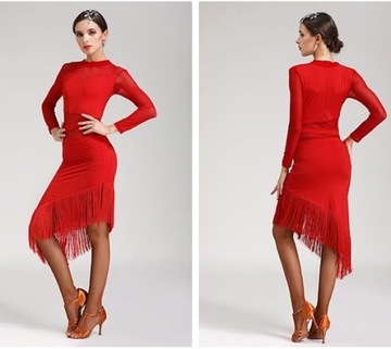 Платья для латинских танцев для женщин, театральные костюмы