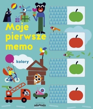 Moje pierwsze memo. Kolory. Książka z przesuwanymi okienkami Gra