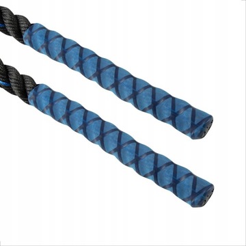 Силовая тренировка на скакалке диаметром 25 мм.