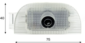 Светодиодный проектор логотипа Mercedes R230 W220 W215 S SL CL