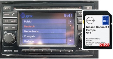 NISSAN LCN1 POLSKIE MENU LEKTOR MAPA 2022 NAJNOWSZ
