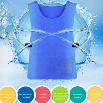 МУЖСКАЯ ЛЕТНЯЯ ОХЛАЖДАЮЩАЯ КОРОТКАЯ КУРТКА БЕЗРУКАВОВ